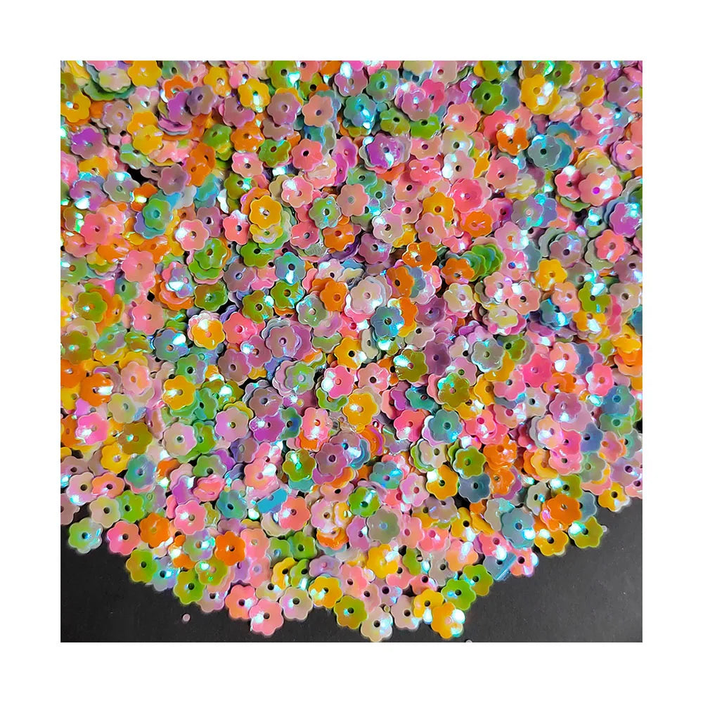 500g/Lot Multicolor Loose Sequins Cute Flowers Seashell Stars Glitters Confetti for Jewelry Making Nail Art Slime Fillers Decor