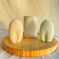 Home Decoration Pufan Leaf Silicone Mold Shell Silicone Candle Mold 3D Candle Silicone Mold