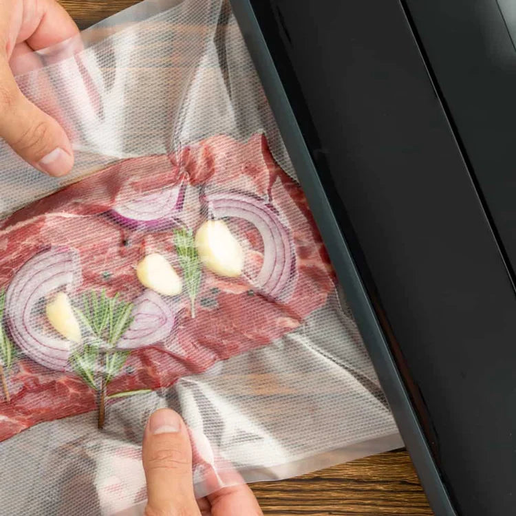 Retort Food Freezer Vaccum Sealer Resealable Seal Printing Storage Transparent Clear Packing Custom Packaging Plastic Vacuum Bag