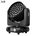 Stage Professional Lighting Equipment 37x15W RGBW 4In1 LED Focus Zoom Wash Moving Head Light for DJ Disco Wedding Party Effect
