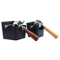 Wholesale Home Espresso Tools of Coffee Knock Box Square Shape Min Size Stainless Steel Coffee Portafilter Knock Box Cleaner
