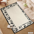 French Black Stone Animal Print Machine Made Velvet Modern Waterproof Oil-proof Antifouling Anti-skid Living Room Carpet