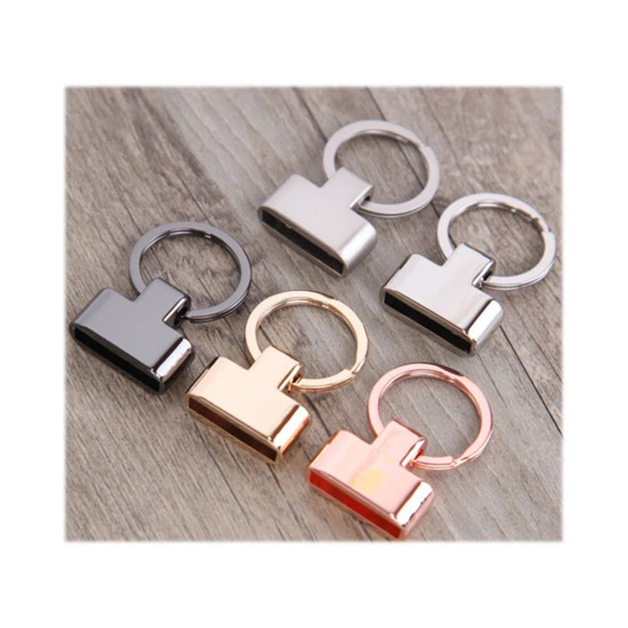 Metal Zinc Alloy Hardware Key Chain Hooks Car Leather Diy Keychain Accessories