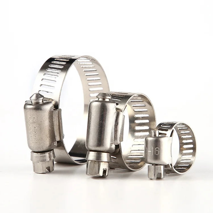 Customized Adjustable Zinc Plated 8mm Belt American Hose Clamp