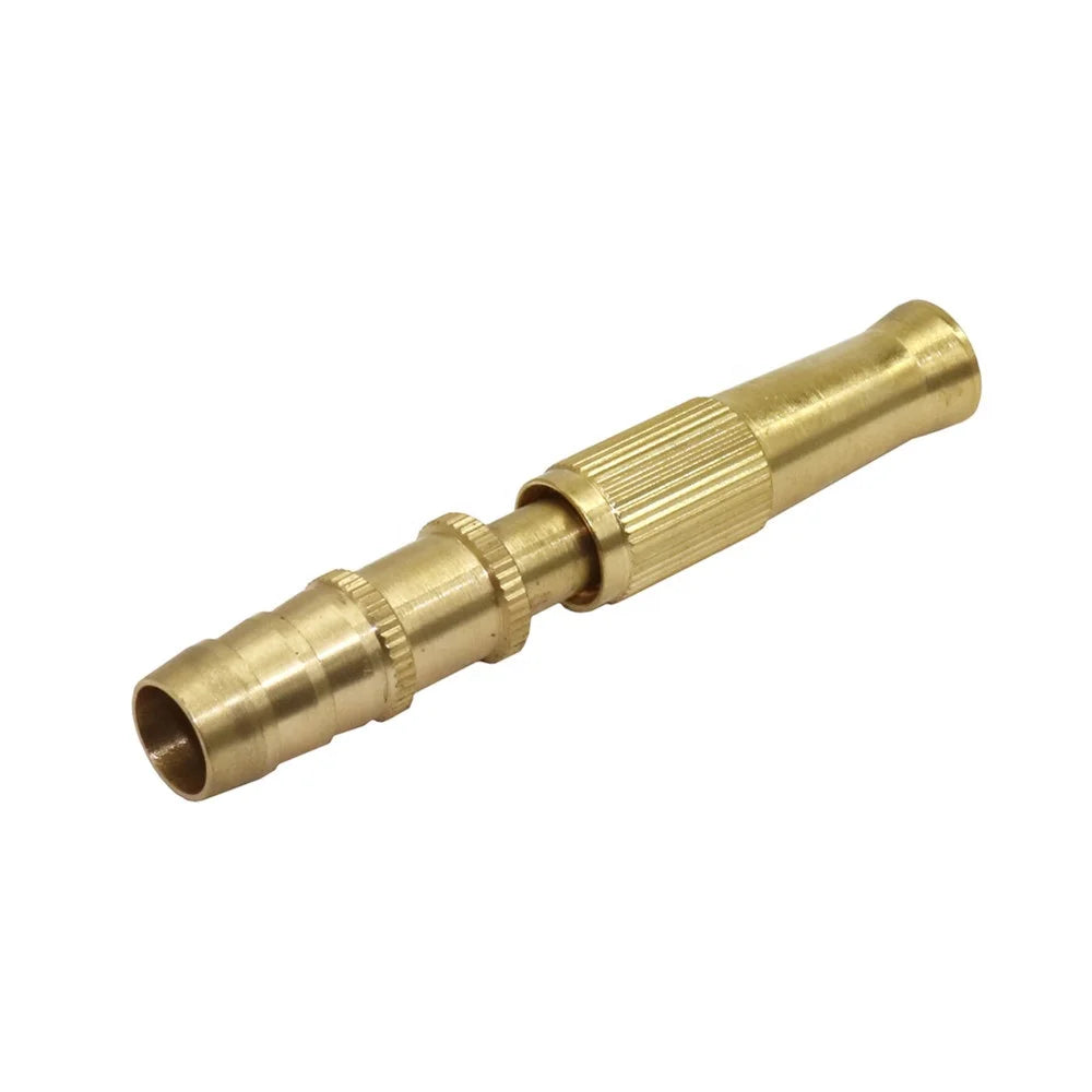 Garden Brass High Pressure Spray Gun Connect 1/2" Hose Garden Watering Car Washing Gun With Barbed Fittings