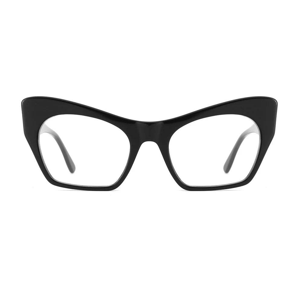 Italy Design Fashionable Eyeglasses Classic Designer Solid Colorful Big Other Round Optical Frames in Stock Wenzhou Factory