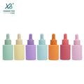Transparent 30ml Perfume Bottle for Cosmetics Essence Liquid Glass Bottle with Silk Screen Printing for Mascara