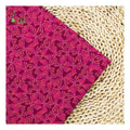 Wholesale Purple Background & Butterflies Pattern Printed Fabric 100% Rayon Fabric for Garment
