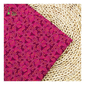 Wholesale Purple Background & Butterflies Pattern Printed Fabric 100% Rayon Fabric for Garment