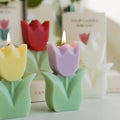 Newest Luxury Tulip Flower Shape Scented Candles Gift for Home Decoration Scented Candle