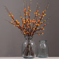 Qq333 New Design Artificial Cherry Branch Real Touch Artificial Fruit Plant Wedding Decoration Flower Home Wedding Decoration
