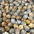 DIY Wholesale Natural Gemstone Crystal Hazelnut Quartz Stone Acorn Mix Colorful Quartz Carving Small Crazy Agate Pine Nuts