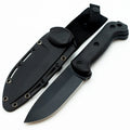 Customizable Industrial Hunting Knife Plastic Handle Stainless Steel Aluminum Blade for Survival Camping Tactical Use DIY Grade