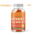 Private Label Vegan Organic Dietary Supplement Echinacea Zinc VC Chewable Gummy Multi Vitamin C Gummies Candy For Immune Support