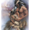 5D Full Drill Diamond Painting Wholesale DIY Diamond Embroidery Cross Stitch Kits Indian Couple Mosaic Bts Gift Home Decor MegaBDM