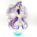 Kuien Hot Sale Custom Printed Acrylic Anime Stand Charms Double Side Clear Acrylic Anime Standee Holder Charms