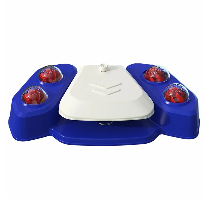 New Arrivals Pet Bath Water Spray Doggie Drinking Step on Push Pedal Dog Toy Dog's Foot Water Feeding Interactive Toy