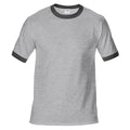 Calvera Quick Dry Sports Men's T-shirts Color Matching Mens Gym Clothing T Shirts