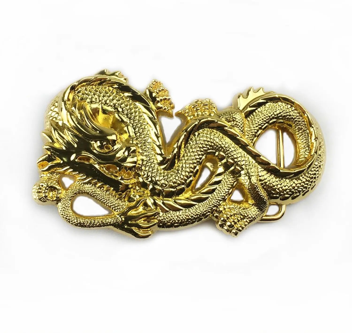 Vintage Fashion Personality Zinc Alloy Dragon Belt Buckle Men Punk Animal Belt Buckle
