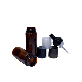 Brown Light Luxury Eyelash Mousse Facial Cleanser Foam PET Plastic Hand Wash Soap Dispenser Bubbling Bottles Shampoo Mascara