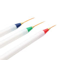 3pcs Nail Art Liner Brush French Stripe Flower Painting DIY Creative Drawing Pen UV Gel Brushes Painting Pen Manicure Tools