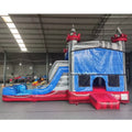 Commercial Inflatable Jumping Castle Bounce House Bouncy Moonwalk Waterslide Combo for Kids and Adults