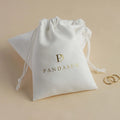 PandaSew Hot Sale Custom Logo Printed Drawstring Bag Cosmetic Package Velvet Suede Jewelry Pouch