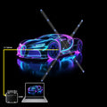 65cm 3D Holographic Fan With HDMI Input for Interactive Computer Advertising and Engaging Presentations