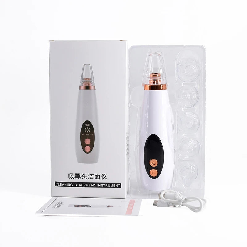Promotion Pore Cleaner Vacuum Suction Blackhead Remover Pore Cleaner Face C ABS & Plastic Mini Vacuum Pore Vacuum