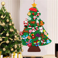 Kids DIY Felt Christmas Tree Christmas Decoration for Home Navidad 2021 New Year Gifts Christmas Ornaments Factory Xmas Tree