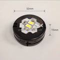 Mini DIY Small Light Bulb CR2032 Button Battery Operated LED Light Wireless LED Lamp Bead With Battery Box White Warm White