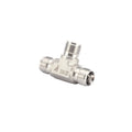 T- Type 3 Way Thread Connector Pipe Fittings Stainless Steel Male Thread