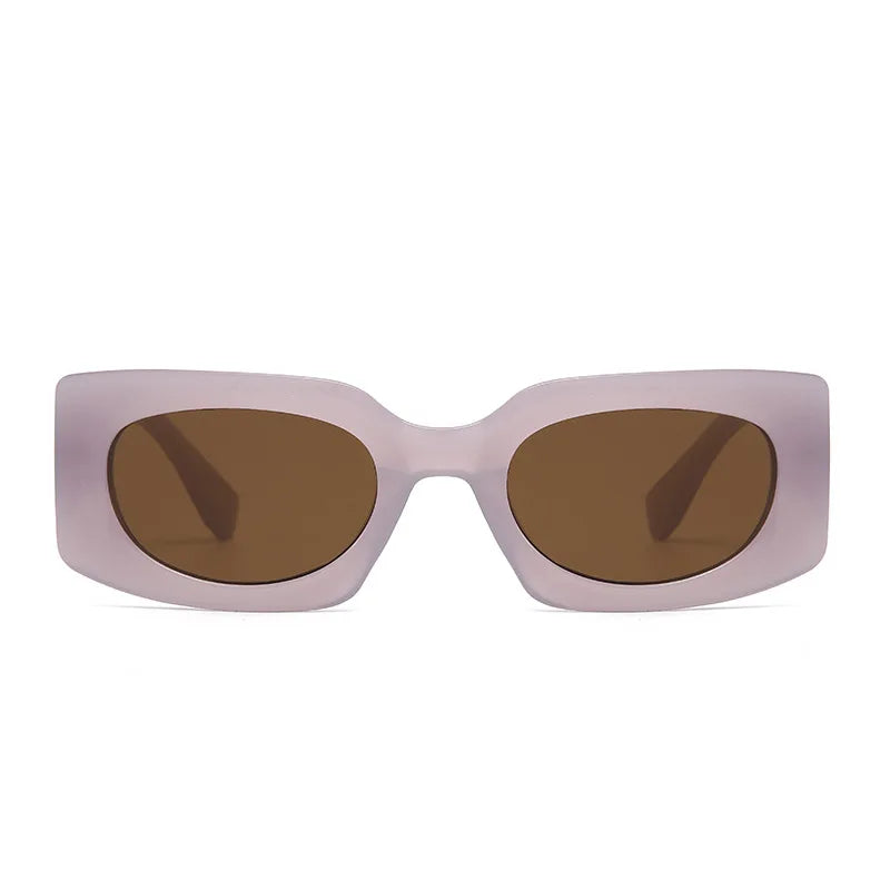 Colorful China Wholesale Custom Novel Design Low Price Fashion Sunglasses Wide Frame Sunglasses Retro Square Sunglasses
