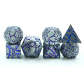 2024 New Mini Dice Antique Brass Gold Custom Dnd Sided Metal Dice Couple Custom Cool Dice for Game