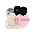 New Heart-Shaped Mini Velvet Makeup Sponge Soft Cosmetic Face Powder Puff