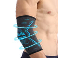 2025 New Customize Elbow Sleeve Guard Adjustable Arm Compression Thickened Knitting Elbow Brace Support Protect