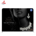 Advertising Display Aluminium Event Photo Cheap Stand Arch Backdrop Tension Wall For Trade Show Exhibition Booth