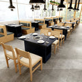 New Products Japanese Restaurant Furniture Banquette Seat Barbecue Restaurant Sets Design Hot Pot Restaurant Tables and Chairs