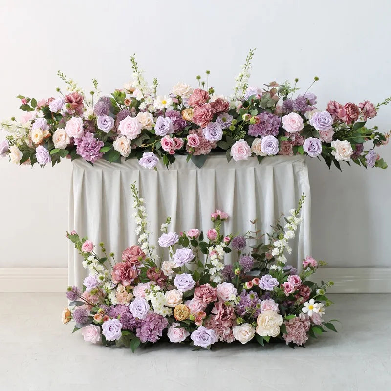 Wedding Decoration Flowers Custom Artificial Foam Flower Wall Hanging Wedding Artificial Flowers
