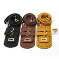 Deepeel RM061 Woven Backpack Material Hand-knitted Bag Straps DIY Leather Hardware Needle Hook Material Packing Set
