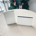 MDFSUB Fast Delivery 4x6'' Photo Panels Sublimation Blank Mdf Photo Frame 12mm Glossy White Blanks Sublimation Wooden Plaques