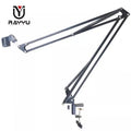 Studio Broadcast Adjustable Long Arm Microphone Station