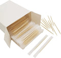 1.8/2.00mm Eco-Friendly Bamboo Toothpicks Disposable Individually Wrapped with Cello Wrap Individual Toothpicks