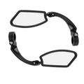 Bike Mirror Adjustable Lightweight Mountain Bike Foldable Rearview Mirror  Motorcycle Large Field of View Mirror