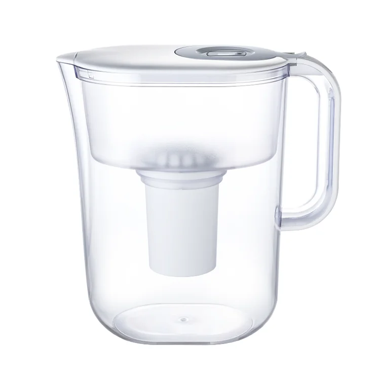 Food Grade 10 Cup Capacity Alkaline Ionizer Water Pitcher Purifier With Filter  Remove Chlorine Heavy Metal Bacteria