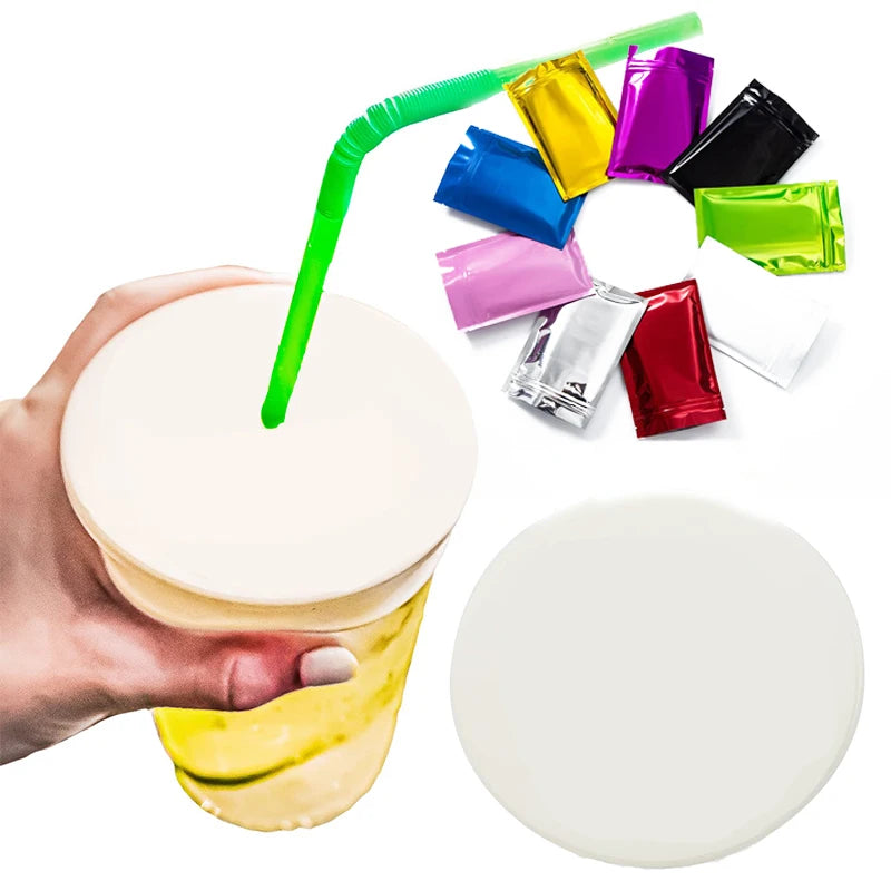 Drink Protection  Latex Drink Covers with Straw Hole Fits All Cup Sizes Cup Condoms for Drink Spiking Prevention