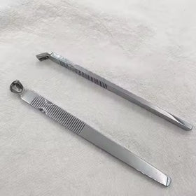 Good Price of New Product Customized Logo Personal Care Beauty Tools Sliver Nail Cuticle Pusher