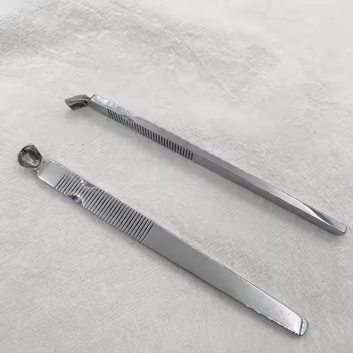 Good Price of New Product Customized Logo Personal Care Beauty Tools Sliver Nail Cuticle Pusher
