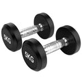 Factory Direct Sales Adjustable Cast Iron Rubber-Covered Dumbbell and Dumbbell Rack for Home/Gym Use