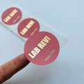 Hot Sale Wholesale Private Sticker Self Adhesive Custom Logo Round Sticker Waterproof Label Stickers for Bottle
